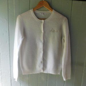 Classic White Cardigan